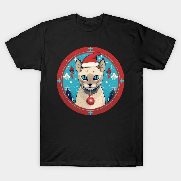 Tonkinese Cat Xmas, Love Cats T-Shirt by dukito